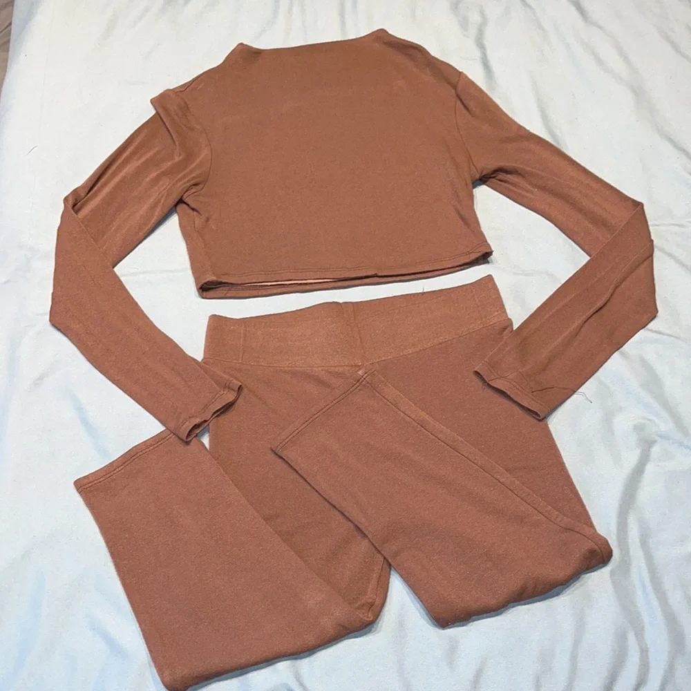 Naked Wardrobe Brown Jumpsuit - Picture 2 of 6